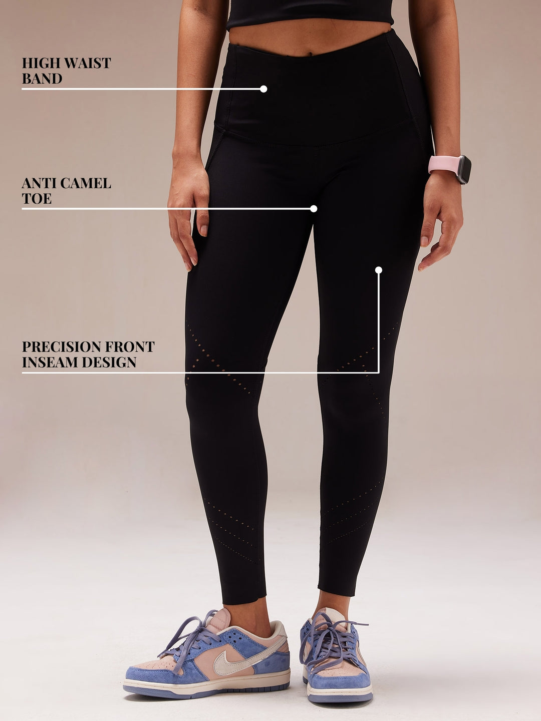 Black Airflow Leggings