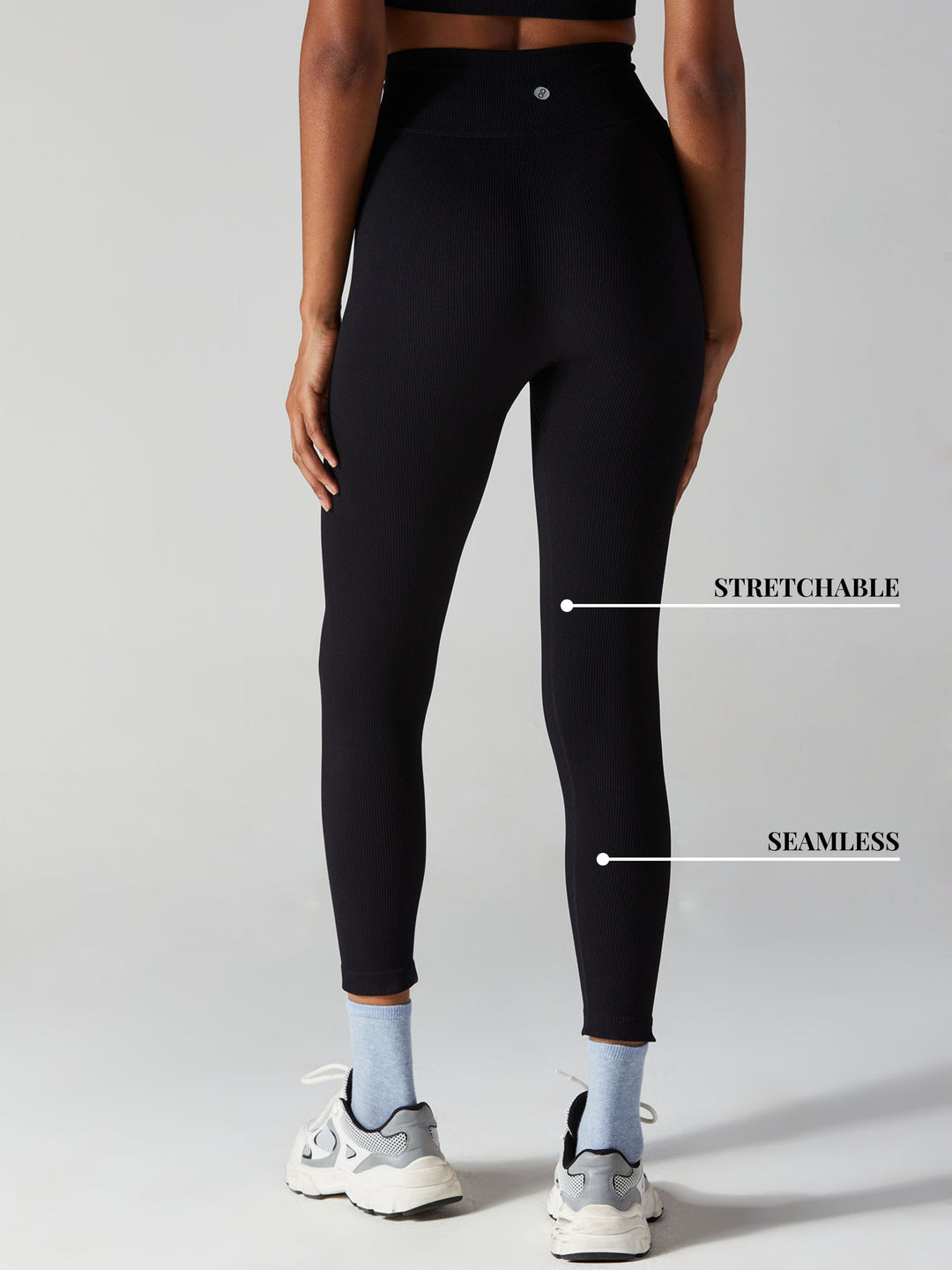 Black Aspire V-Waist Leggings