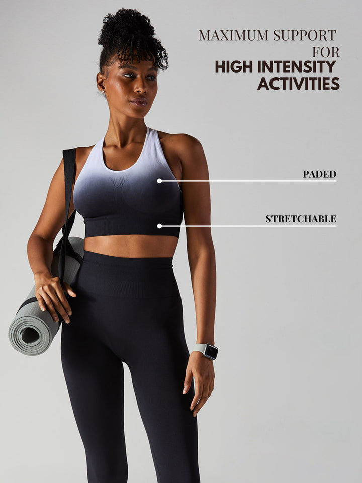 Black Beyond 'Hue' Sports Bra