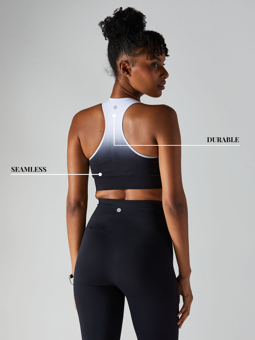 Black Beyond 'Hue' Sports Bra