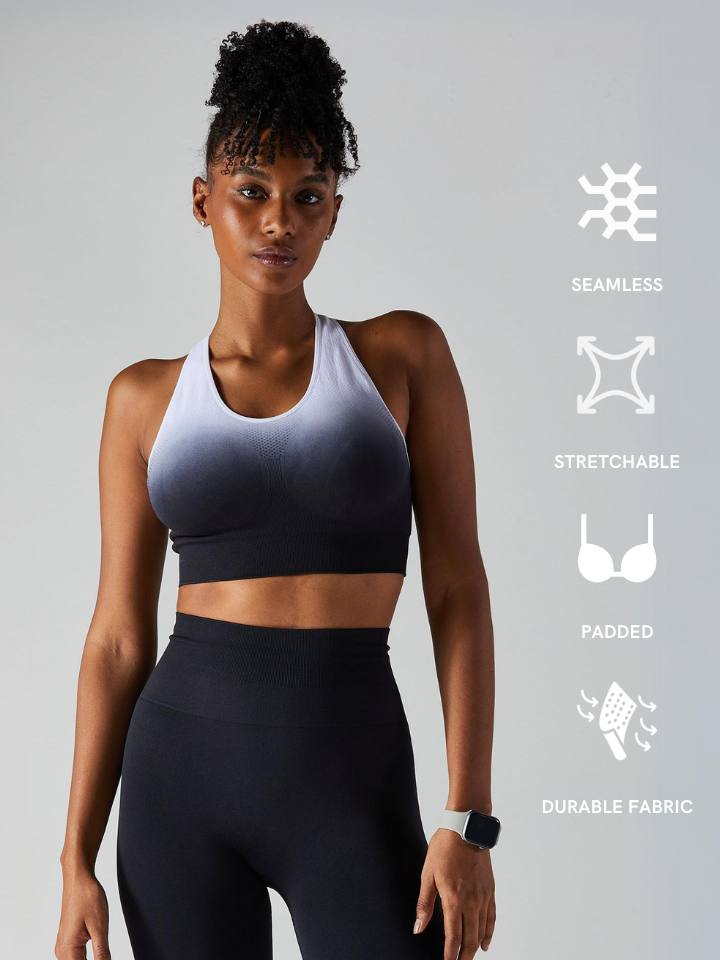 Black Beyond 'Hue' Sports Bra