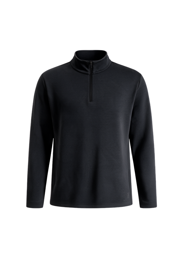 Black Mello Quarter Zip