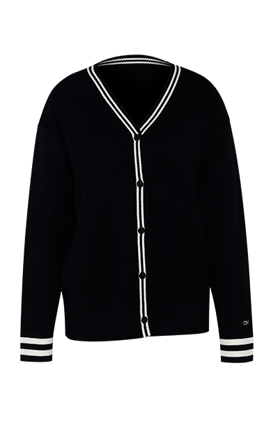Black Club Cardigan