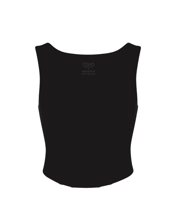 Black Club Corset Top