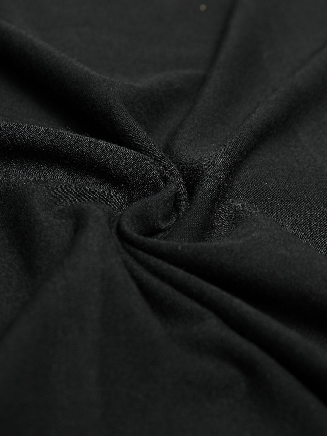 Black  Flare Pants Fabric