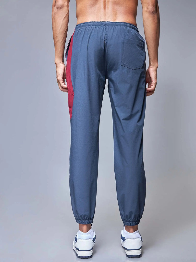 Blue Windbreaker joggers CAVA athleisure