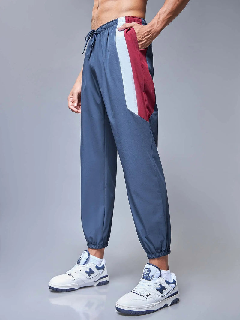 Blue Windbreaker joggers CAVA athleisure