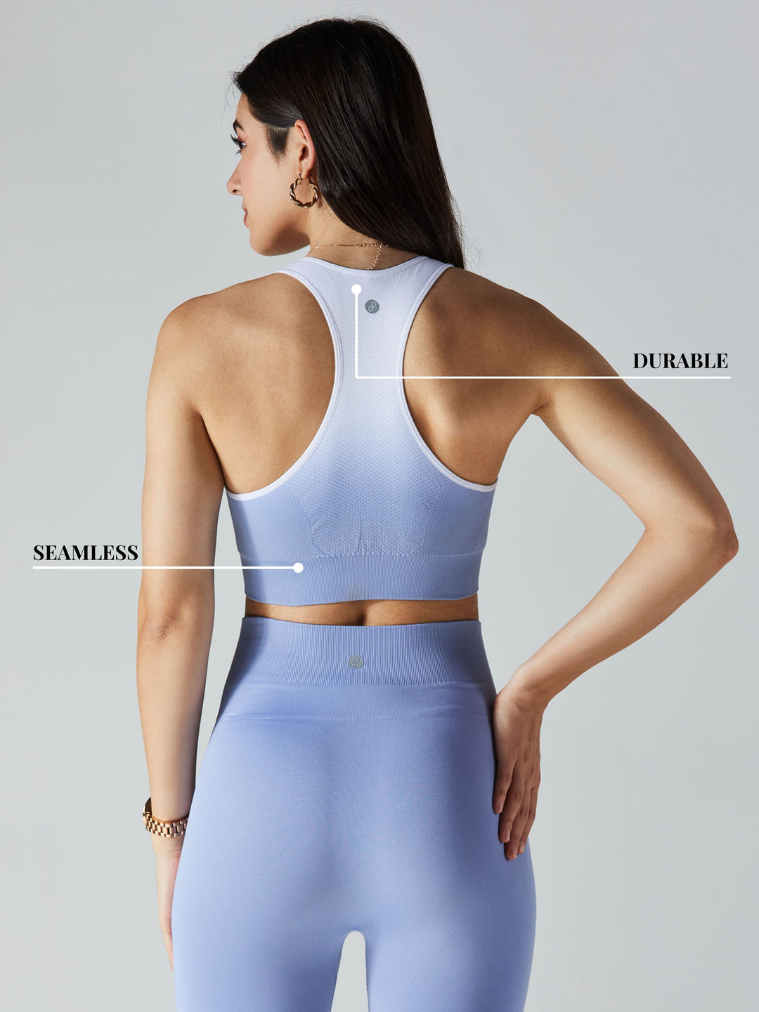 Blue Beyond 'Hue' Sports Bra