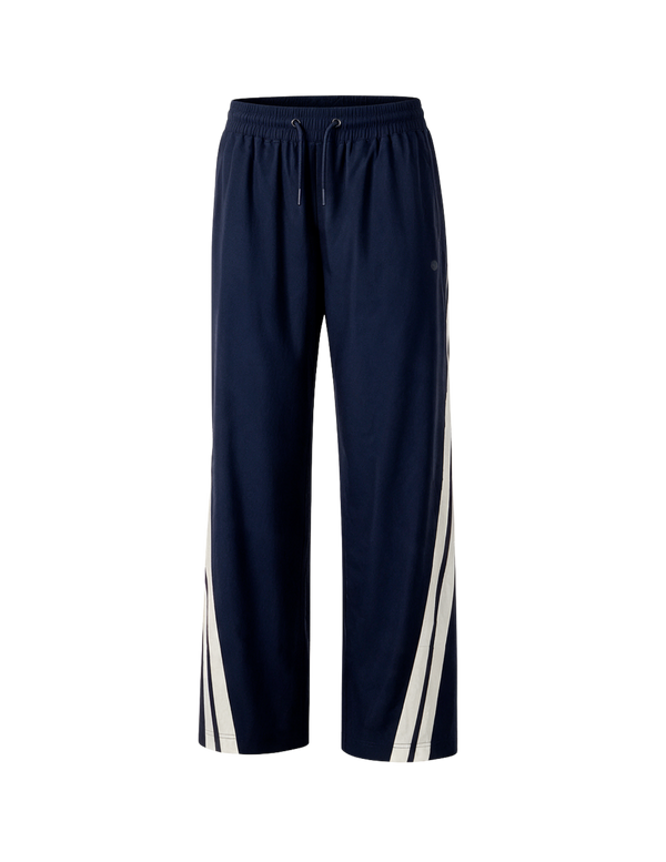 Navy Drift Wide Leg Tracks - Women
