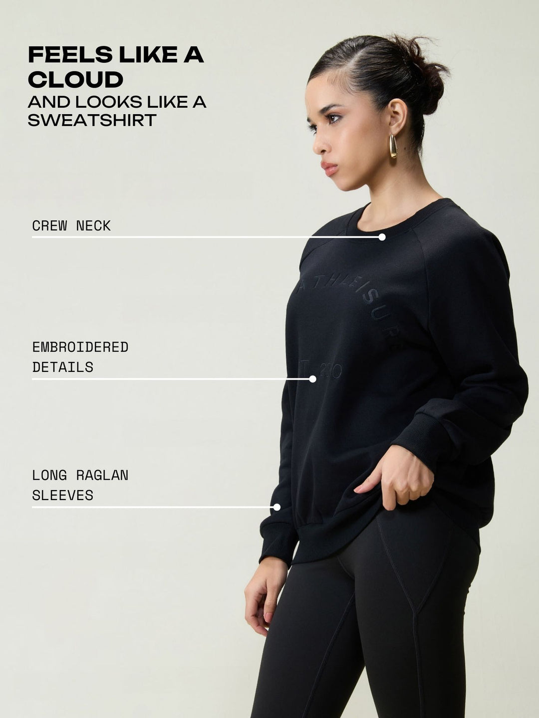 Boston Black Cava Essential Sweatshirt