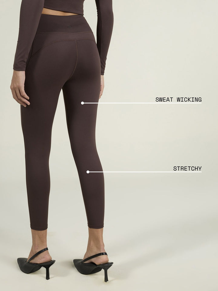 Brown Sculpt Core Leggings