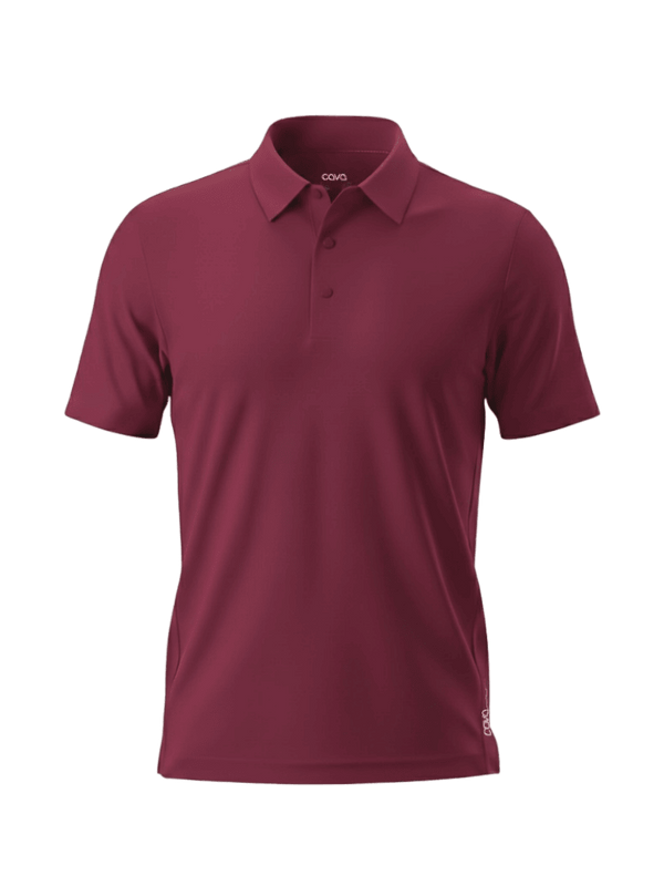 Burgundy Ace Bond Polo