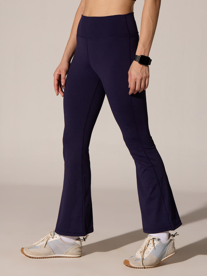 Deep Purple Grip-It Flare Pants