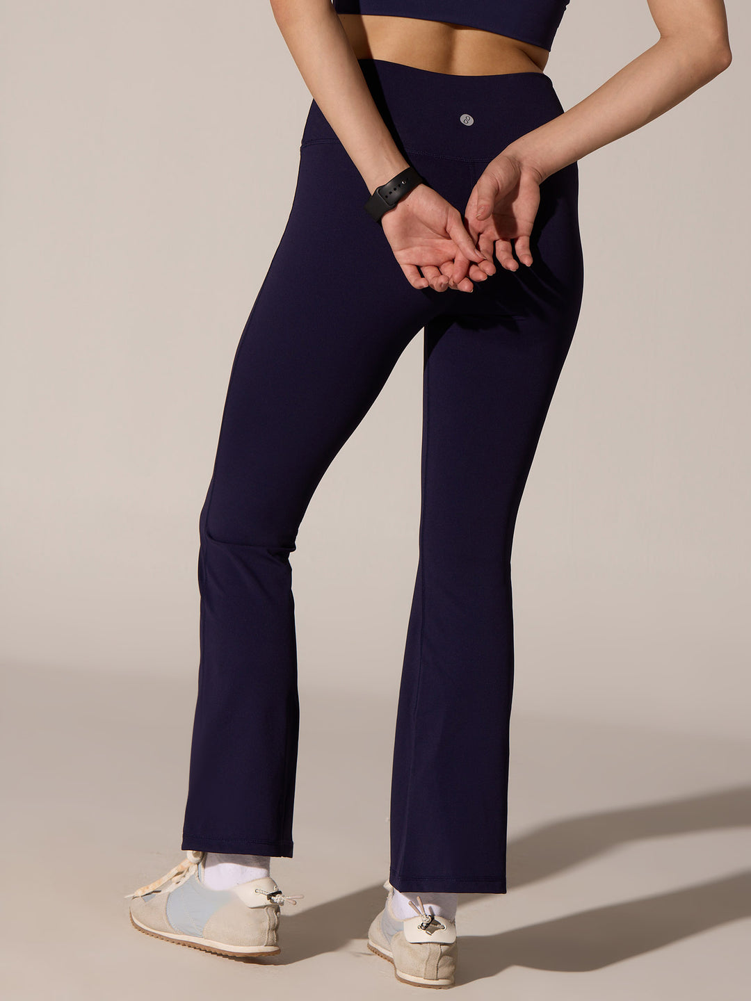 Deep Purple Grip-It Flare Pants