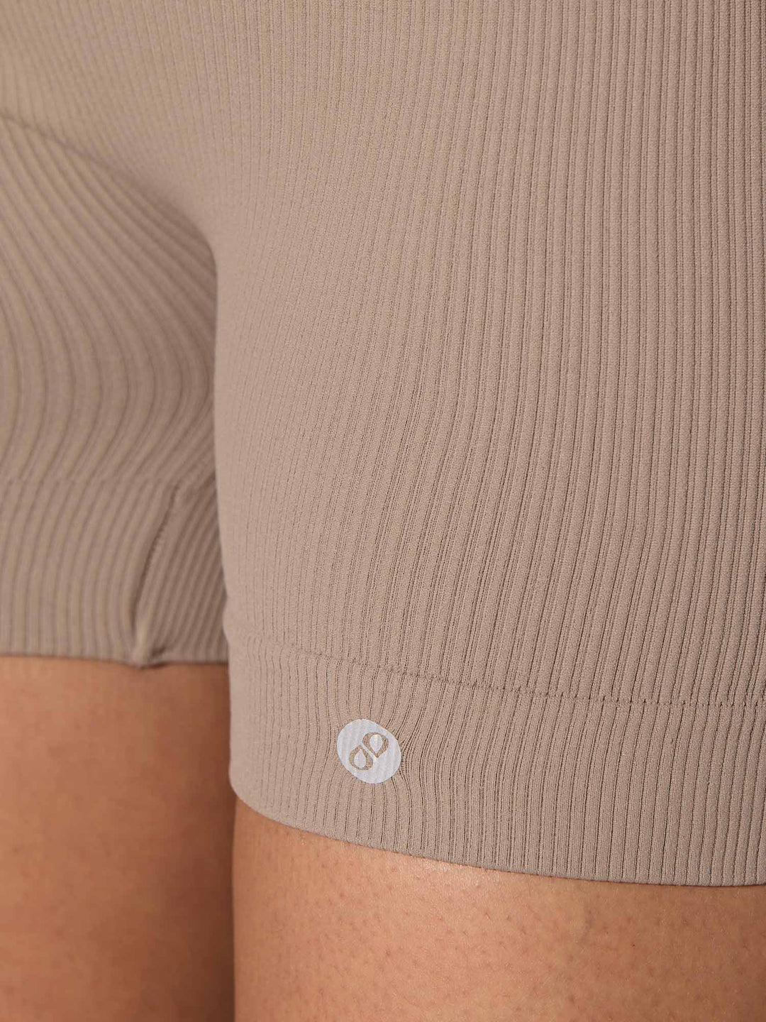 Taupe Seamless Booty Shorts