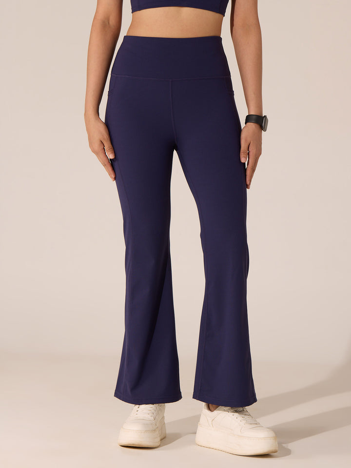 Purple All-Day Flex Flare Pants