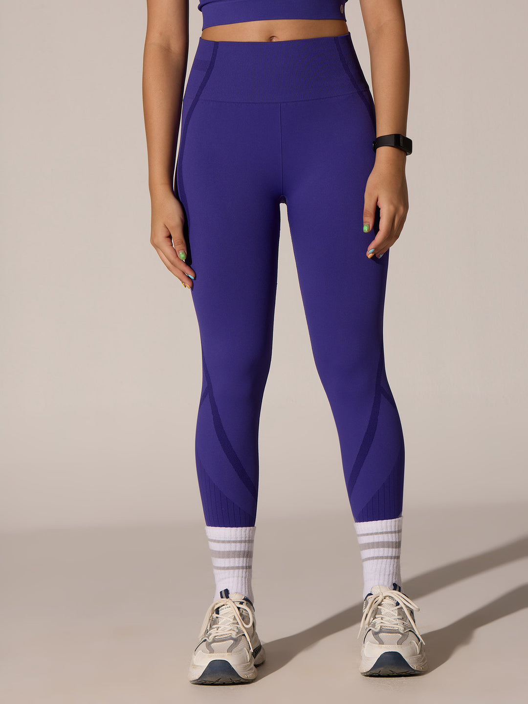 Purple Move Easy Leggings