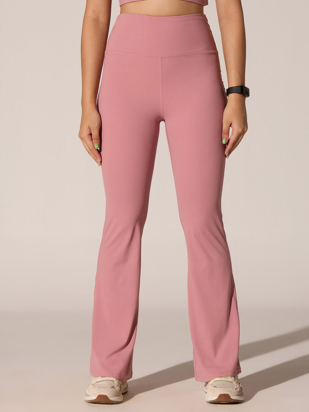 Pink All-In Bootcut Flare Pants