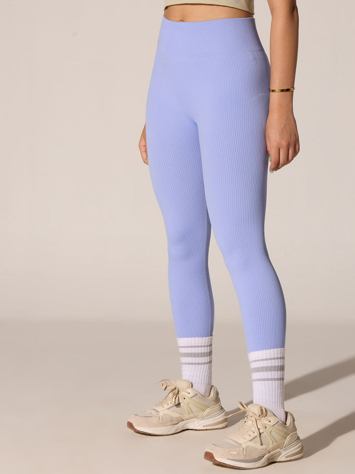 Lavender Seamless Cinched Leggings