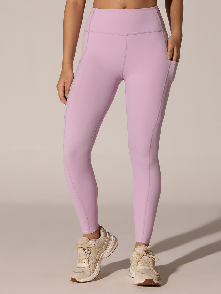 Lilac Septa Pocket Leggings