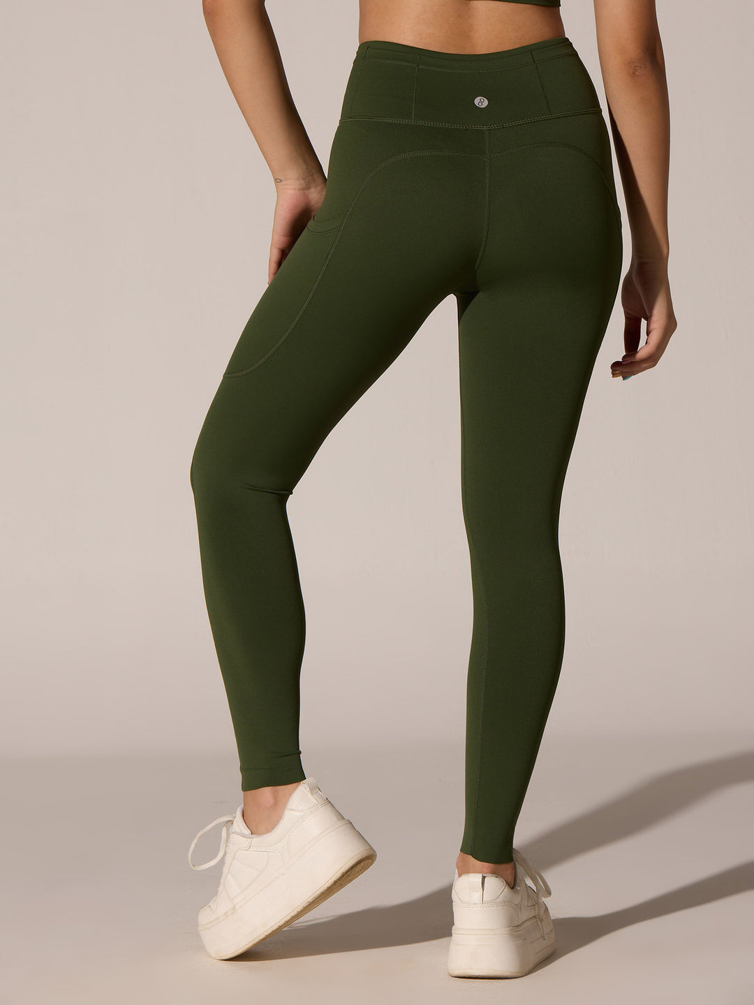 Olive Septa Pocket Leggings