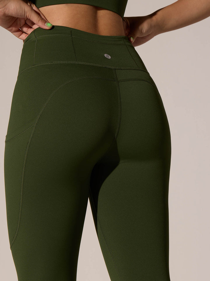 Olive Septa Pocket Leggings