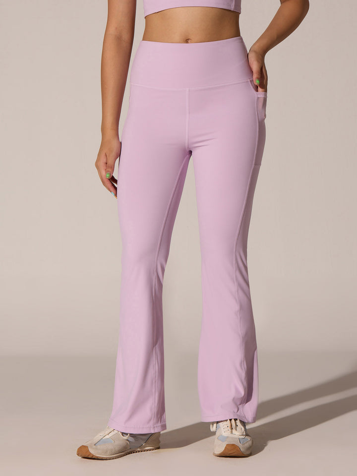 Lilac All-Day Flex Flare Pants