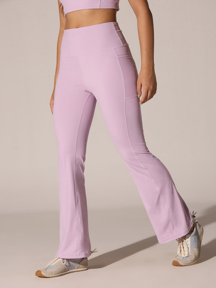 Lilac All-Day Flex Flare Pants