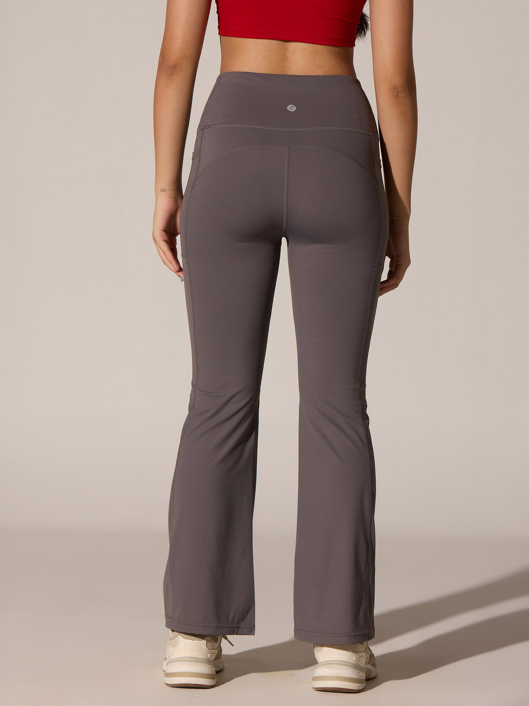 Grey All-Day Flex Flare Pants