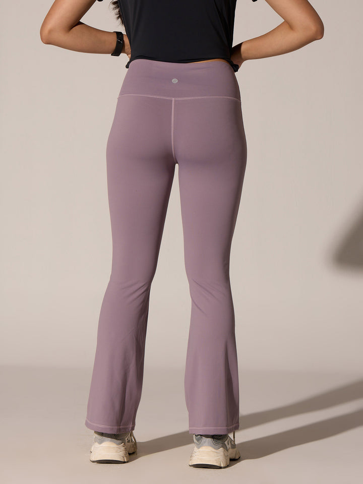 Light Mauve Grip-It Flare Pants