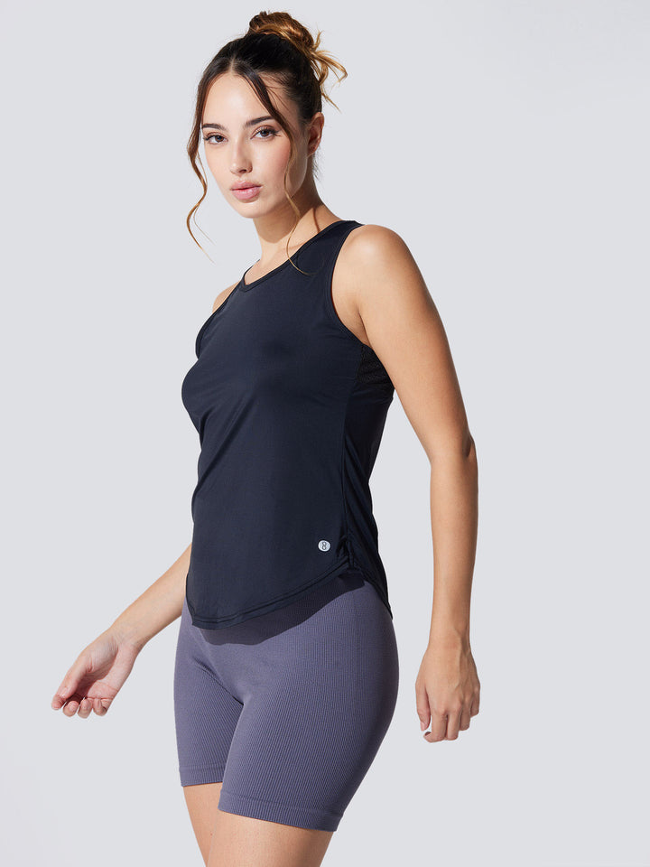 Black Evolve Air Fit Tank