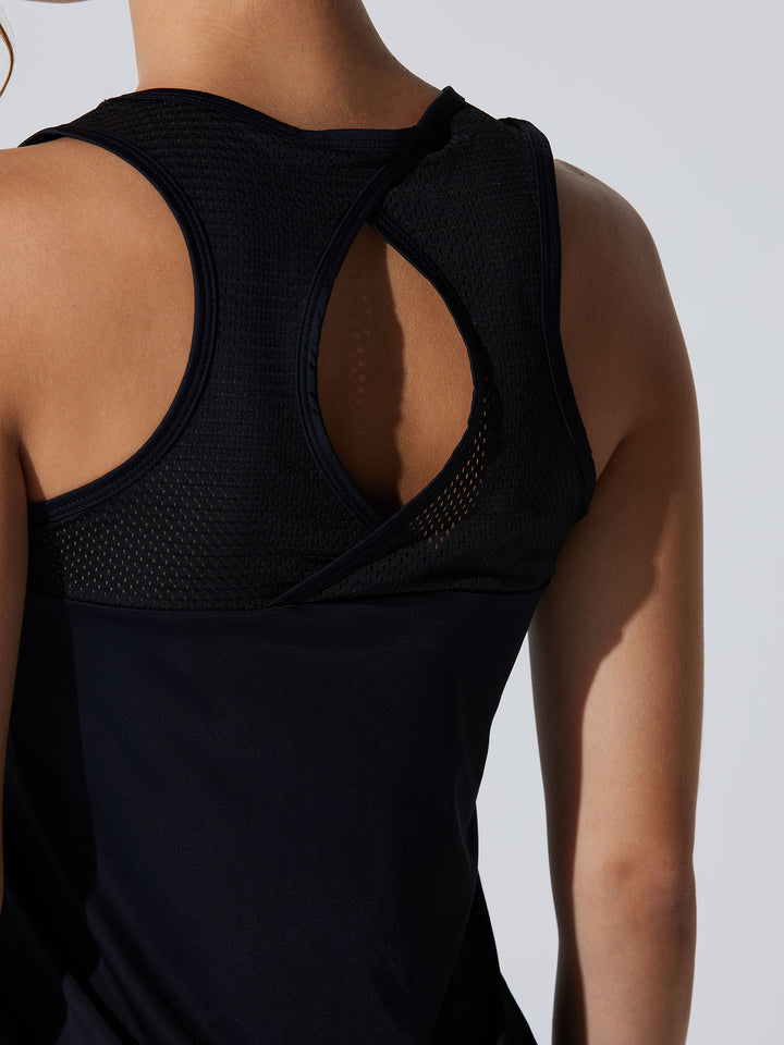 Black Evolve Air Fit Tank