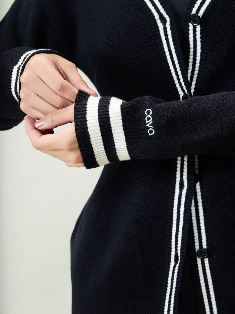 Black Club Cardigan
