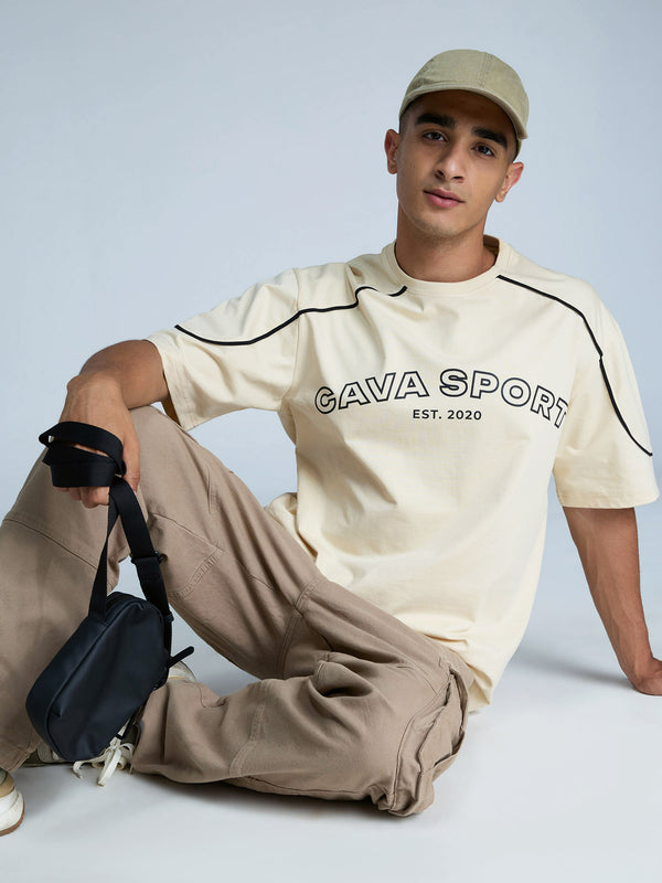 Cream Cava Oversized Jersey