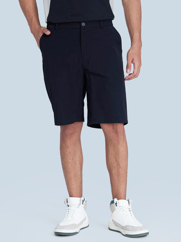 Black Stride Golf Shorts