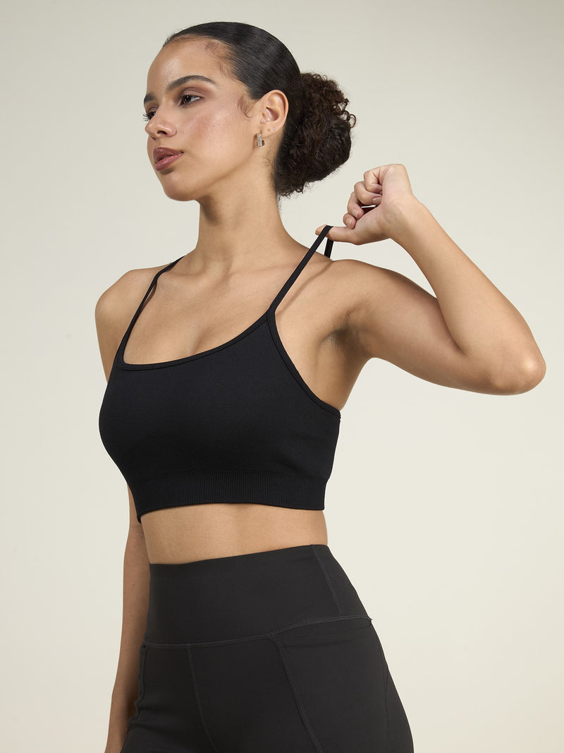 Black Super Stretch Bralette