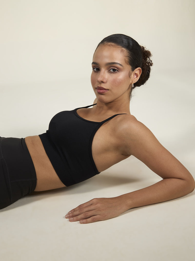 Black Super Stretch Bralette