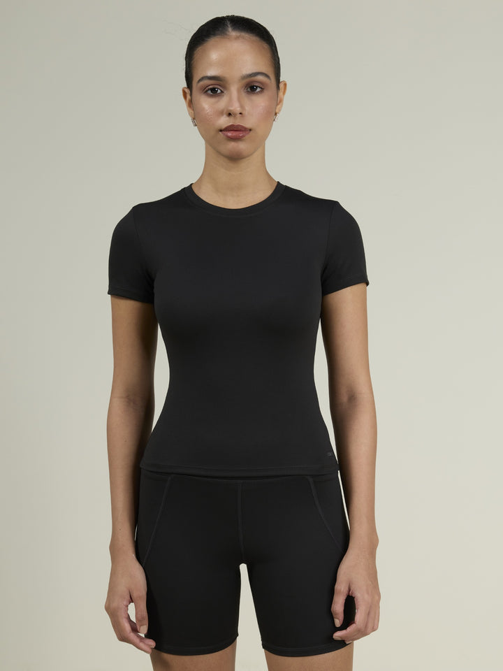 Black Sculpt Core Top