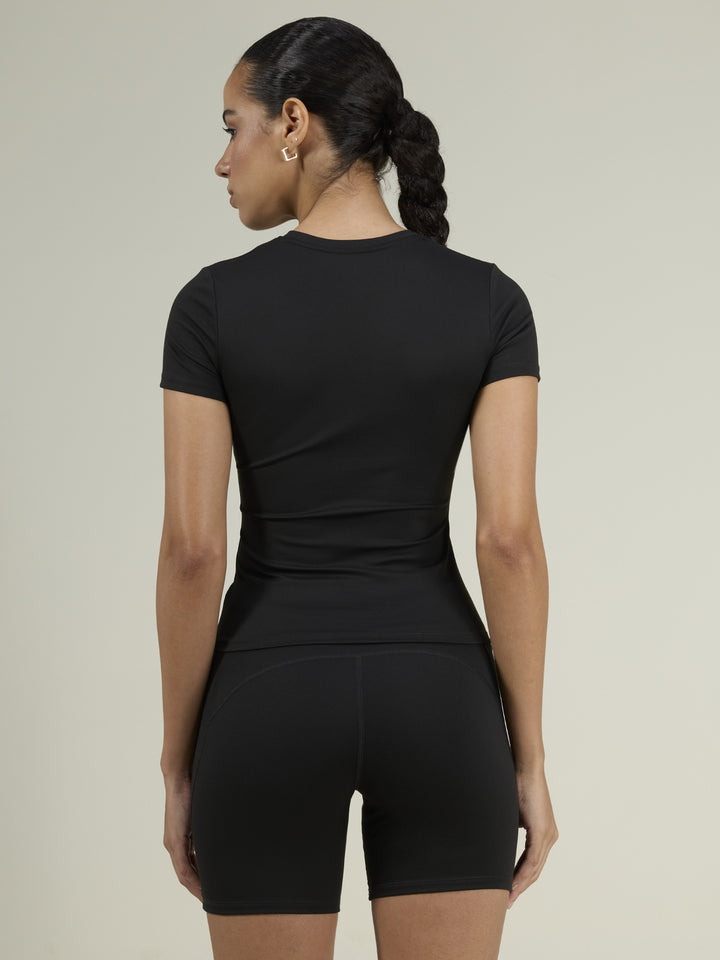 Black Sculpt Core Top
