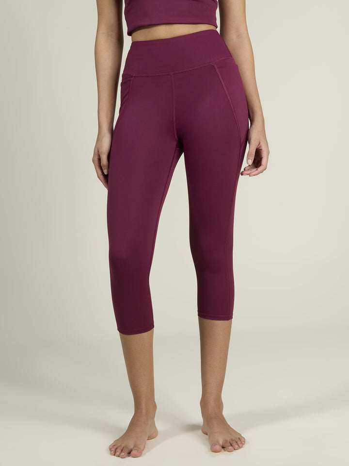 Burgundy Sculpt Capri