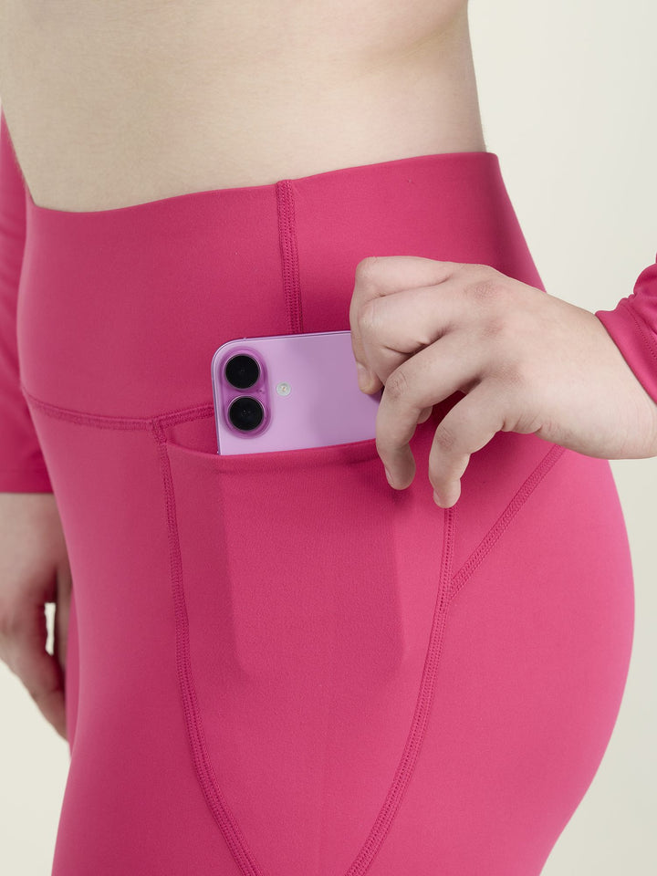 Hot Pink Sculpt Core Leggings