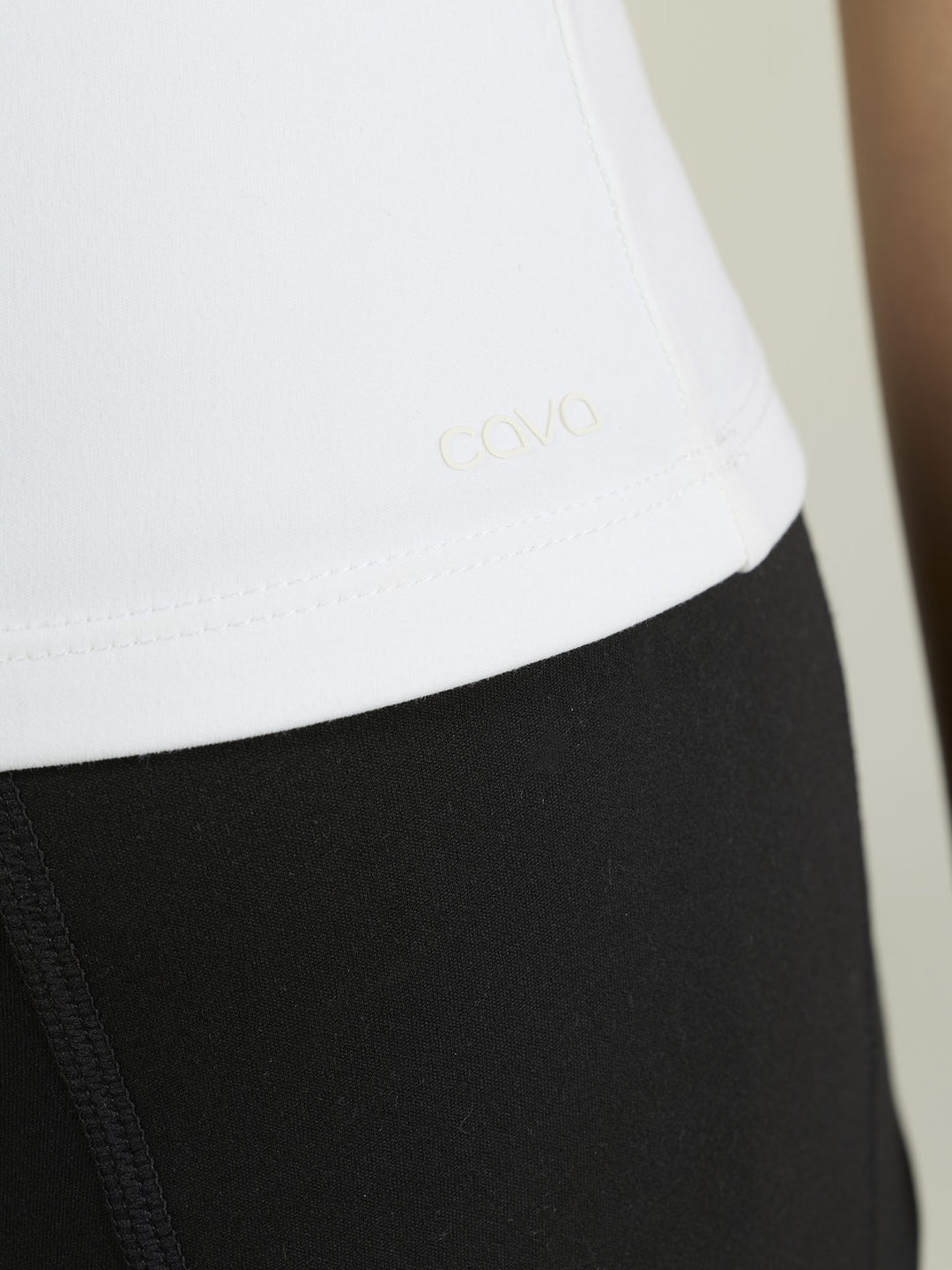 White Sculpt Core Top