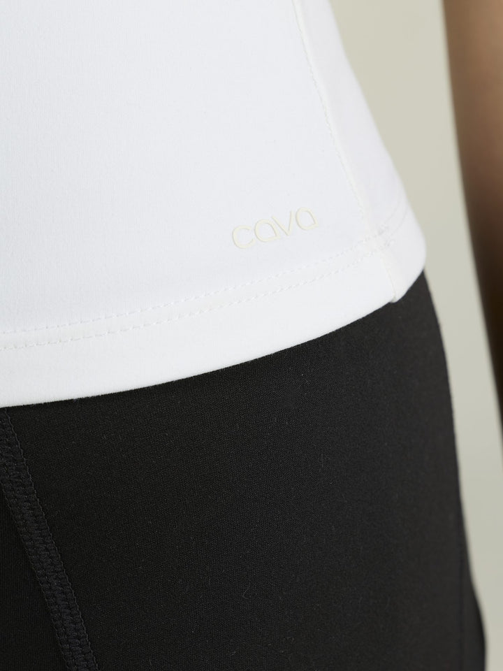 White Sculpt Core Top