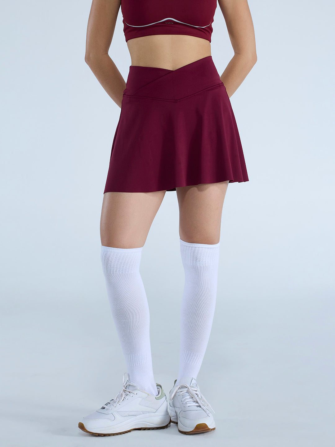 Cherry Hourglass Swirl Skorts