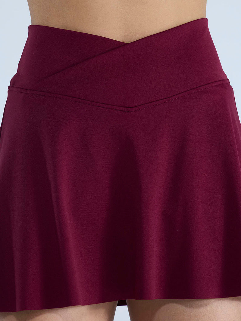 Cherry Hourglass Swirl Skorts