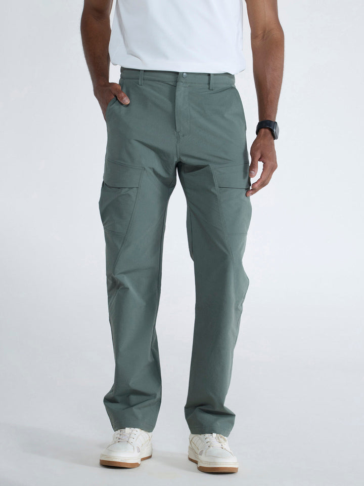 Olive Stride Cargo Pants