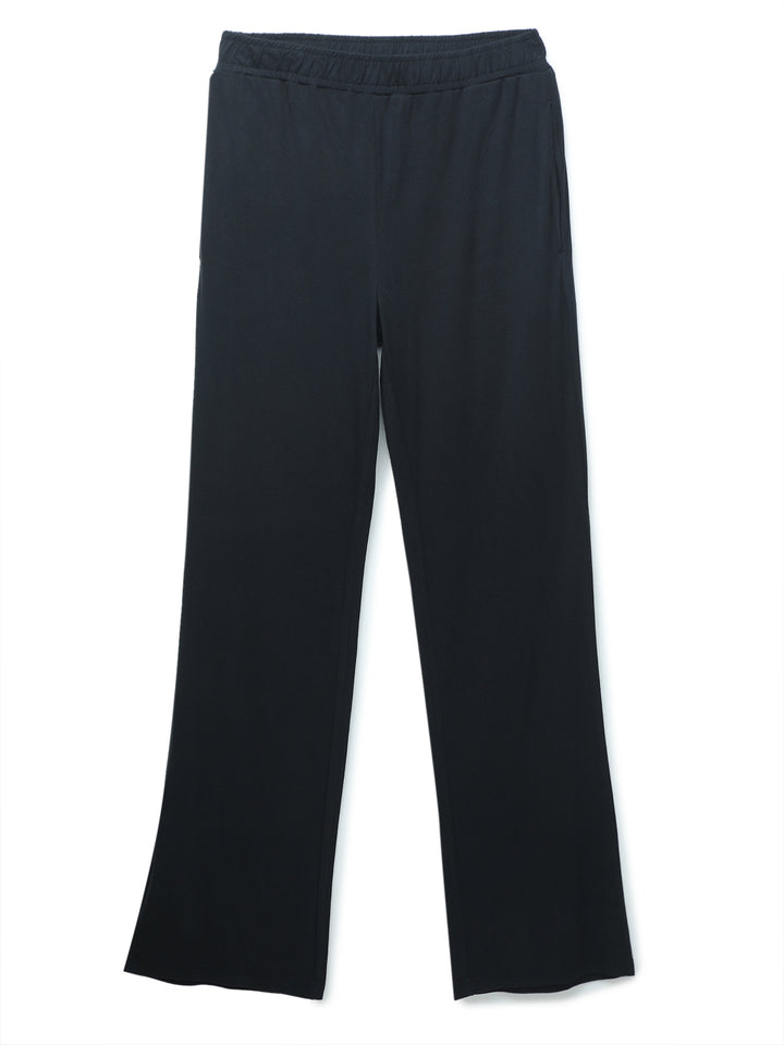 Black Float Flare Pants