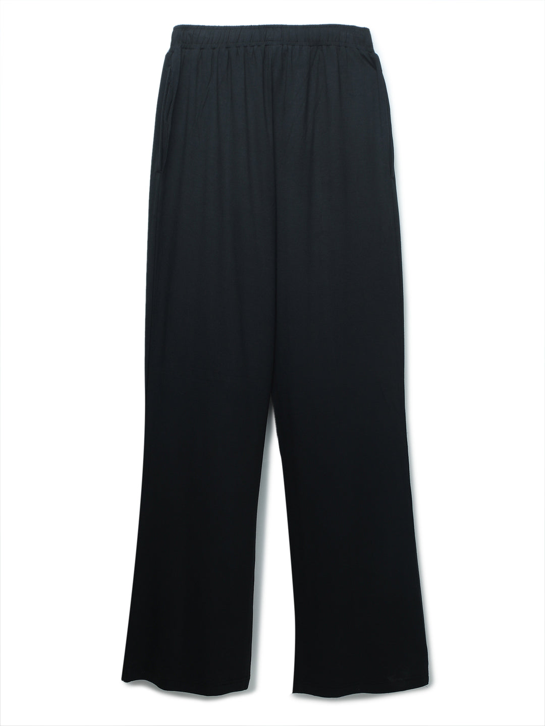 Black Ease Flare Pants