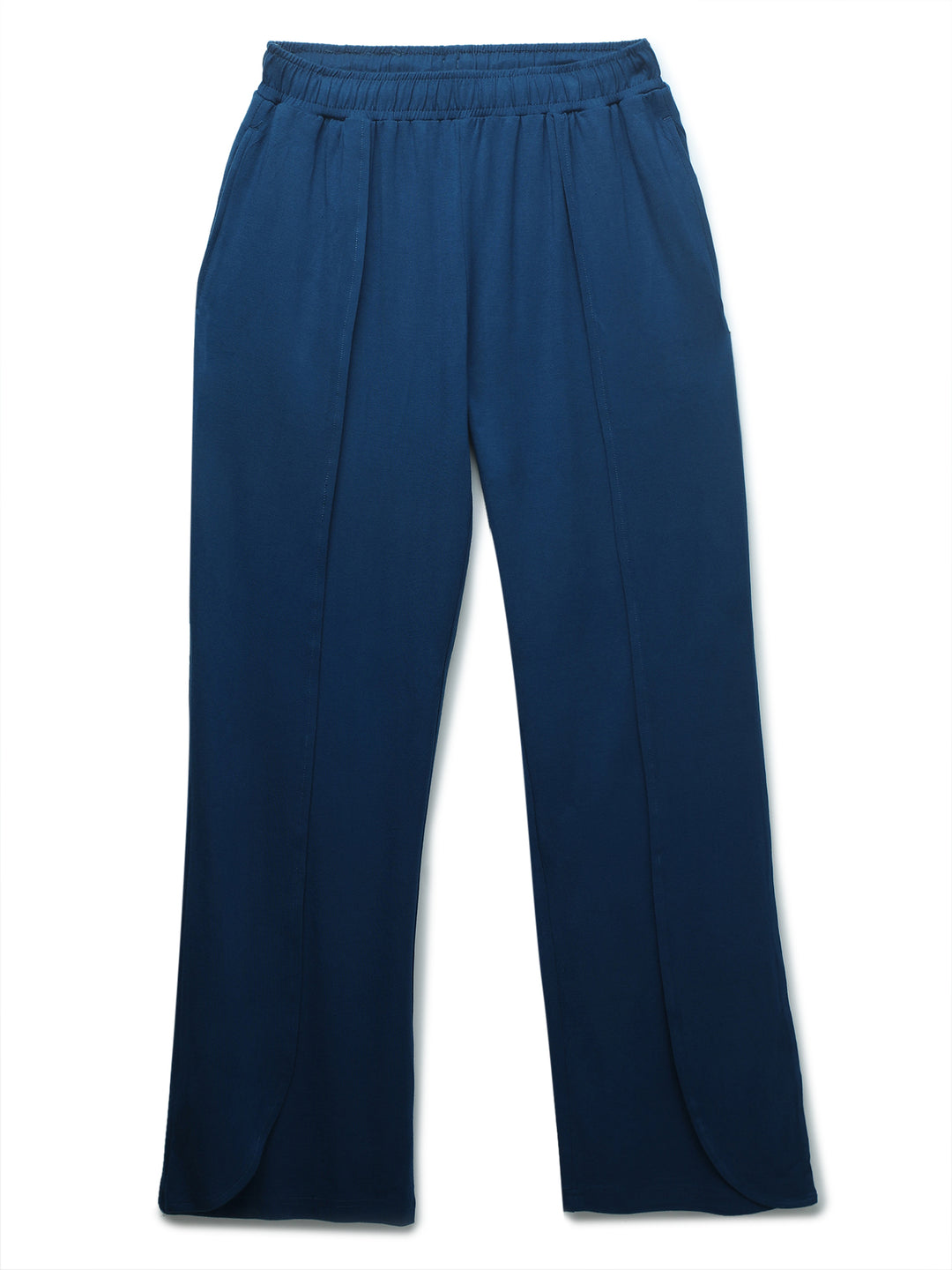 Blue Ease Flare Pants