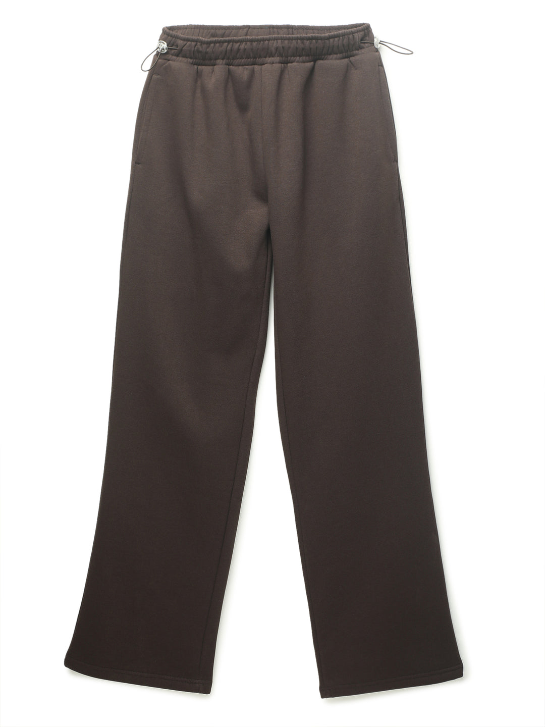 Brown Relaxed Wide Leg Pants